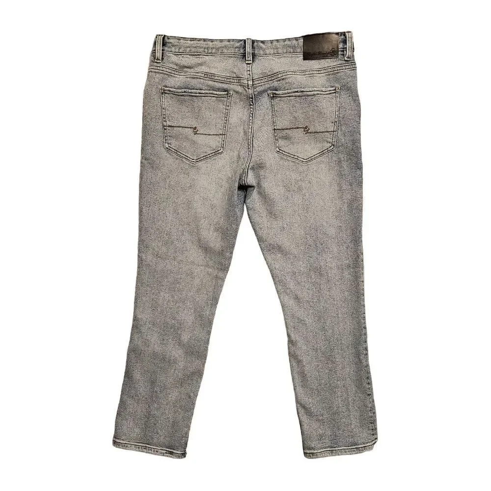 English Laundry Straight‎ Jeans Distressed Light Blue Denim 34x27.5* (Tag 33x30)